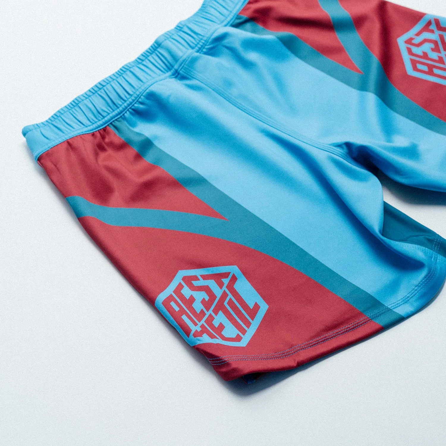 Cross Combat Shorts (Maroon) - Image 3