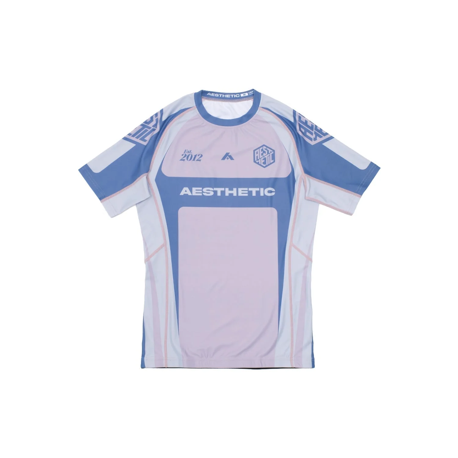 Cross Short Sleeve Rashguard (Violet)