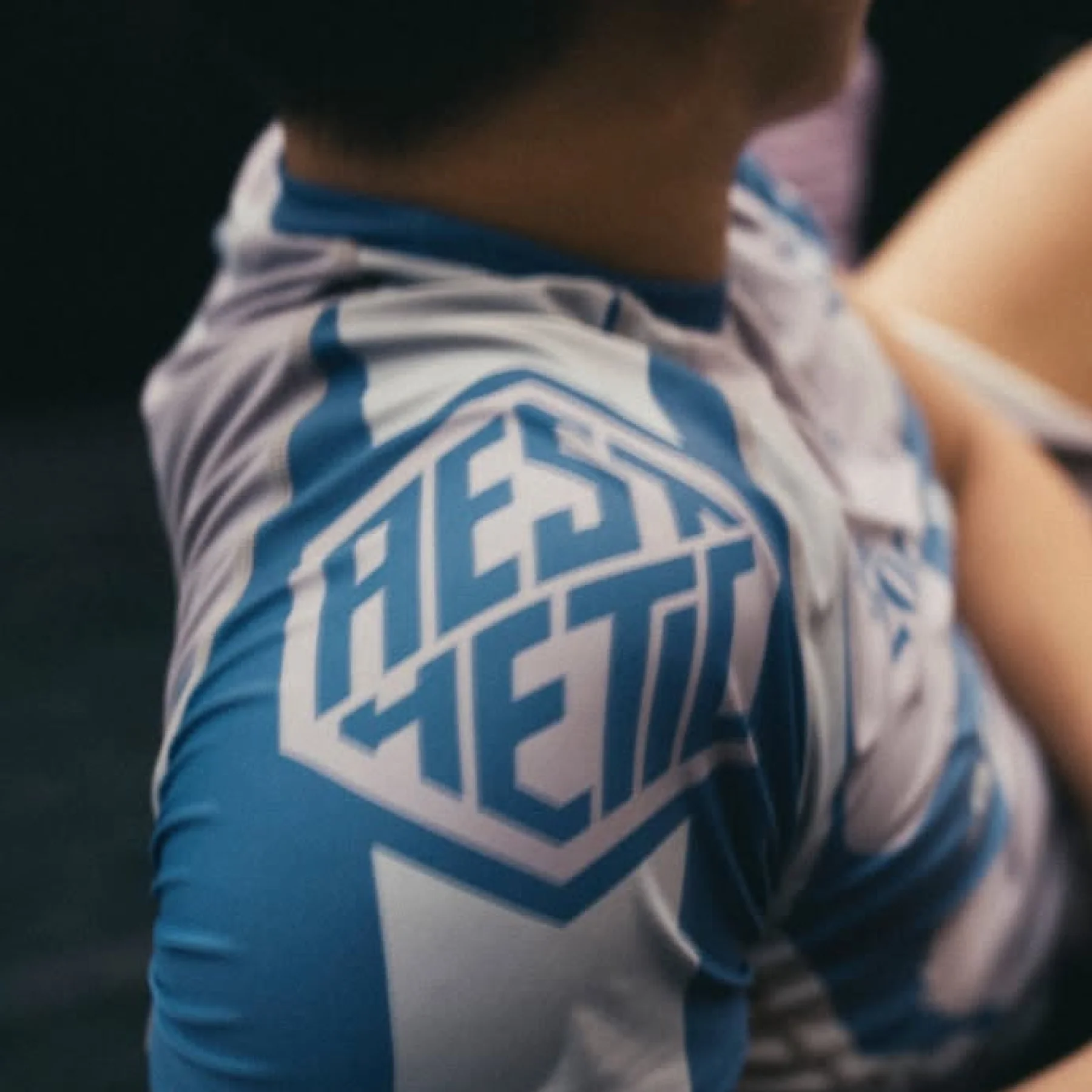 Cross Short Sleeve Rashguard (Violet) - Image 3