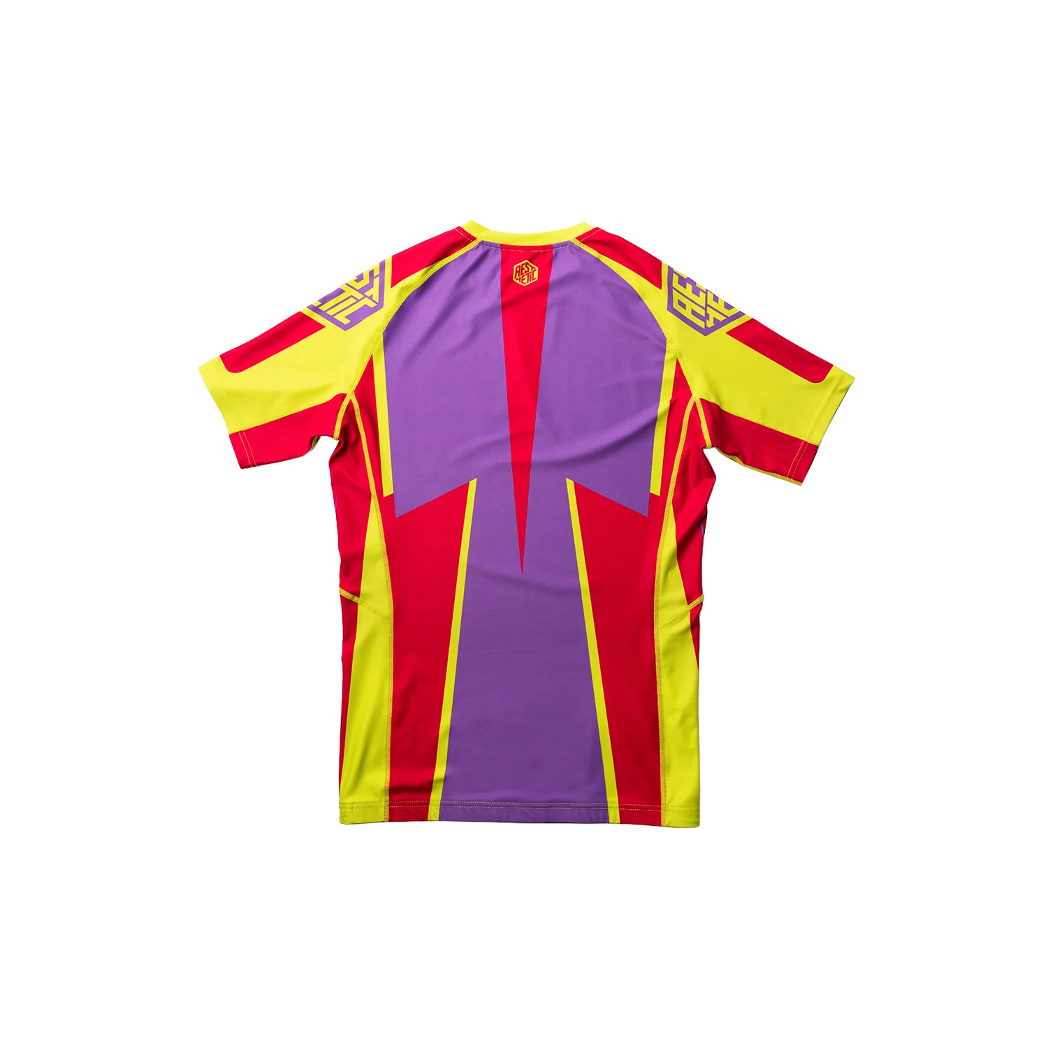 Cross Short Sleeve Rashguard (Purple) - Image 2
