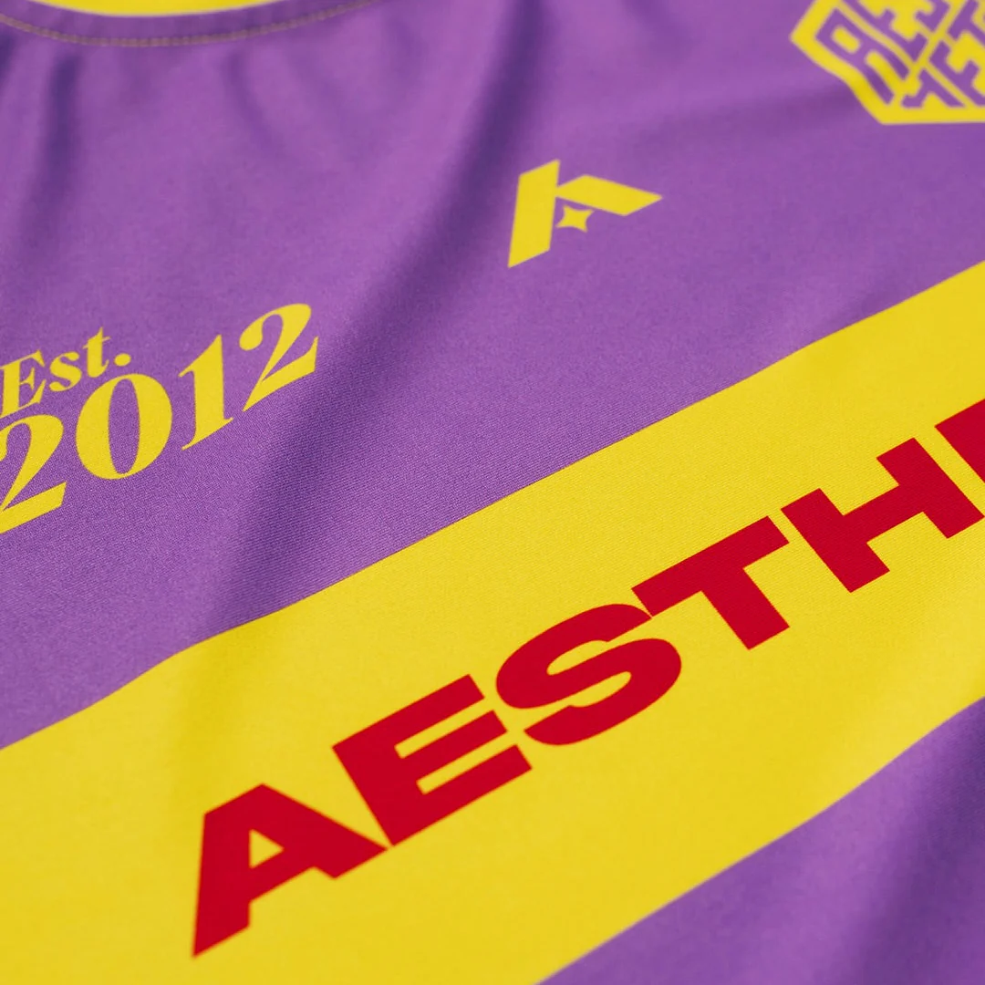 Cross Short Sleeve Rashguard (Purple) - Image 3