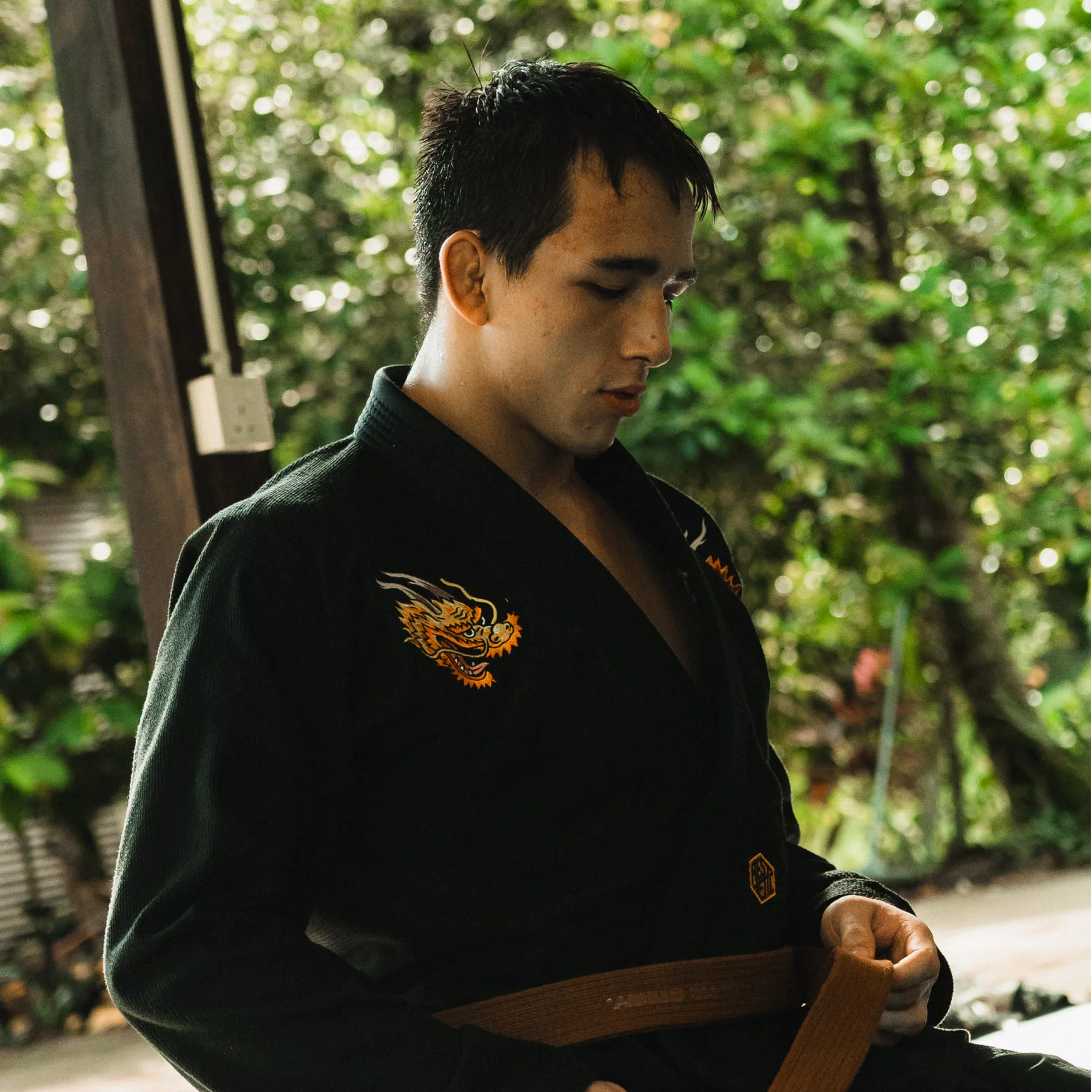 'Dragon' Kimono (Black) - Image 4