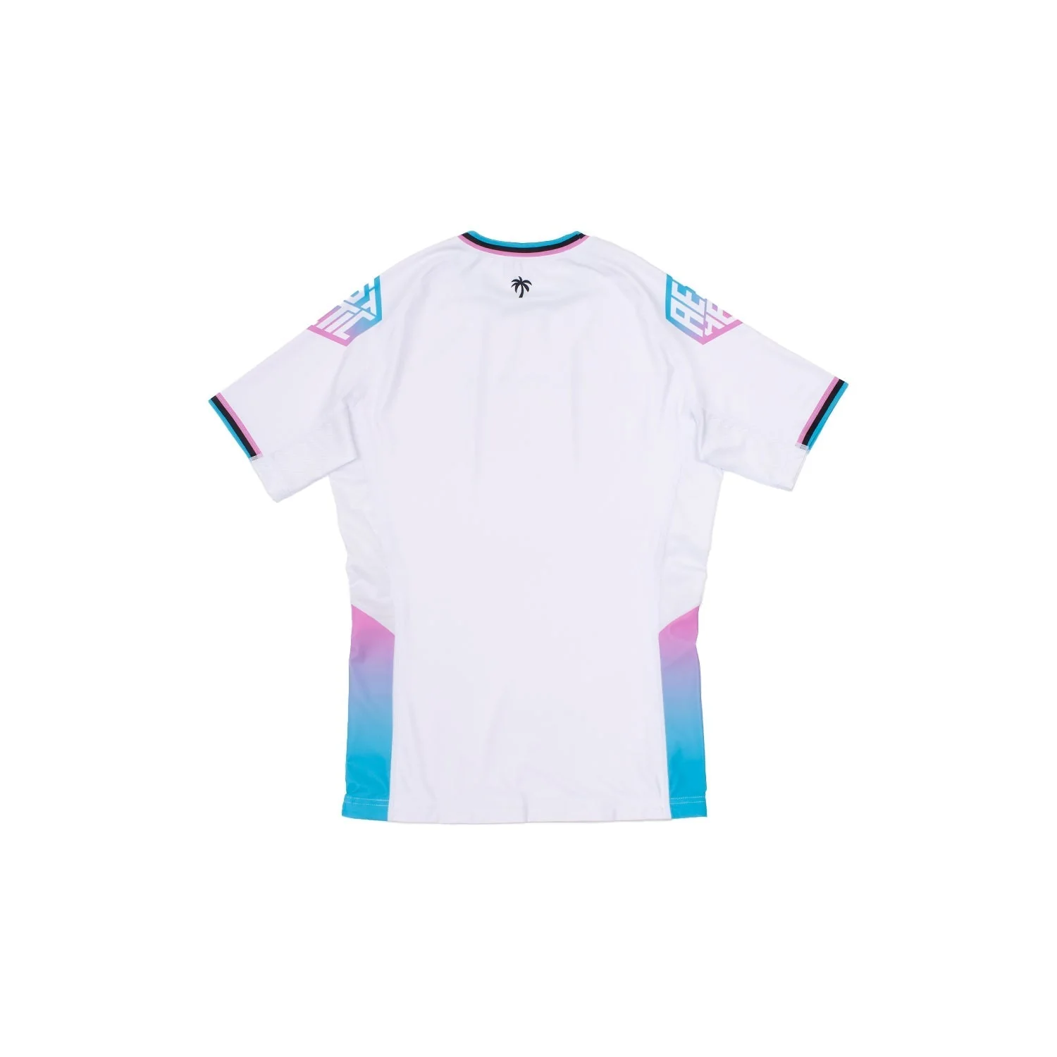 'Miami' Short Sleeve Rashguard (White) - Image 2