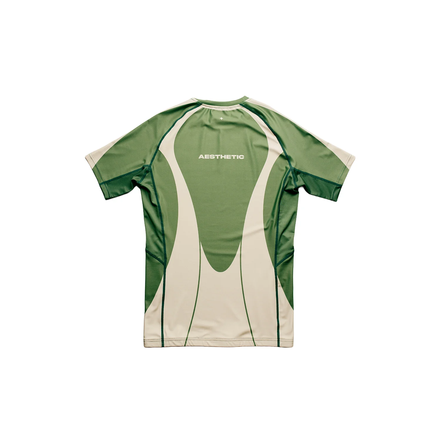 Motion Short Sleeve Rashguard (Hunter Green) - Image 2