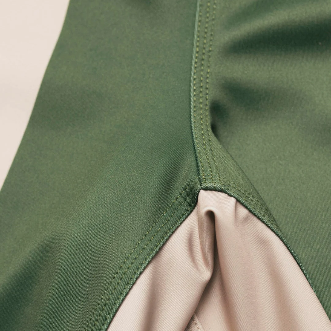 Motion Short Sleeve Rashguard (Hunter Green) - Image 5