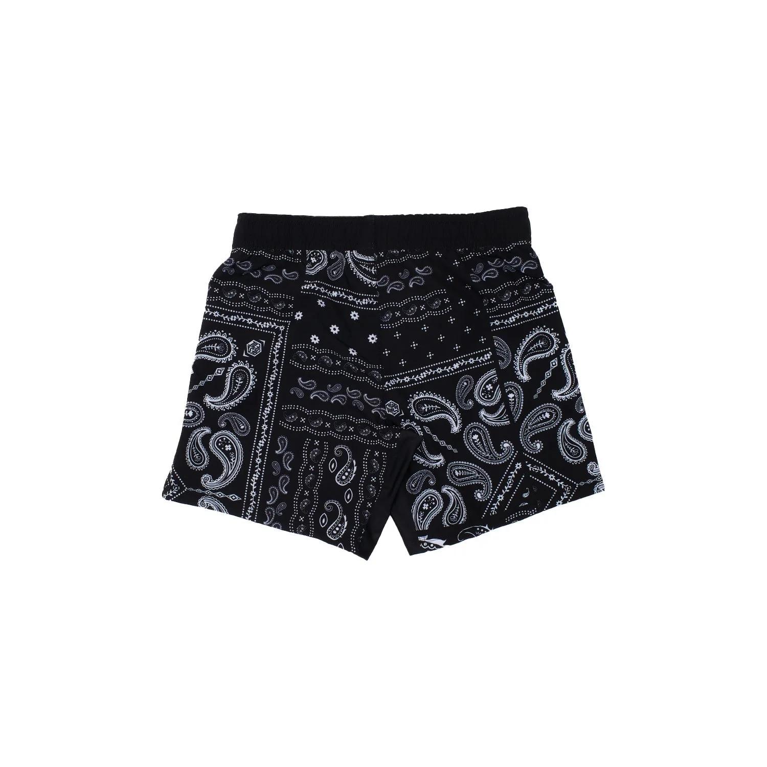 Paisley Grappling Shorts (Black) - Image 2
