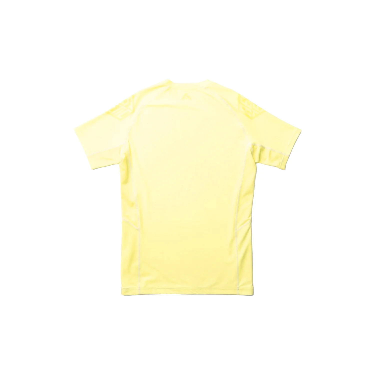 Pastel Yellow Short Sleeve Rashguard - Image 2