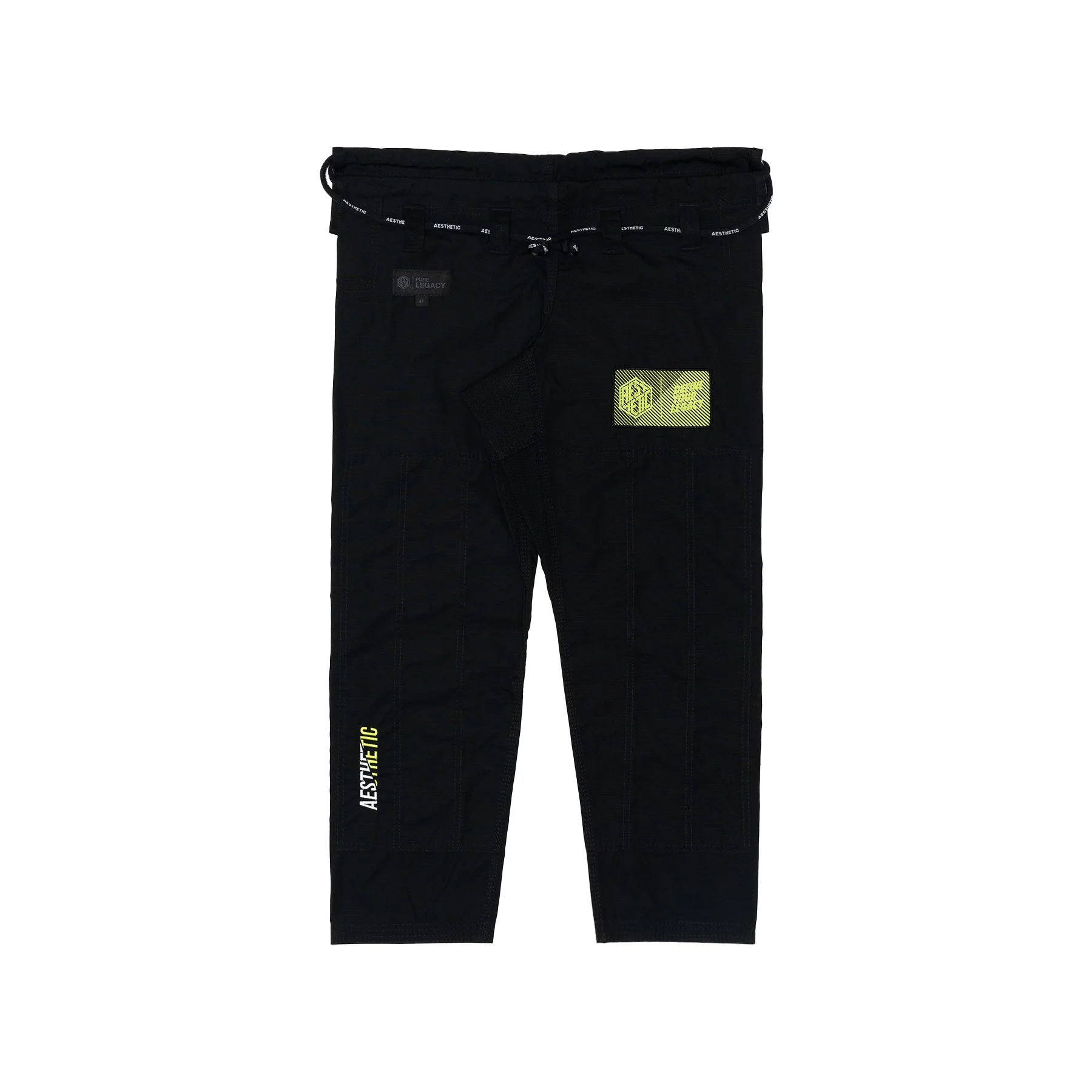 Pure Legacy Kimono (Black/Electric Lime) - Image 3