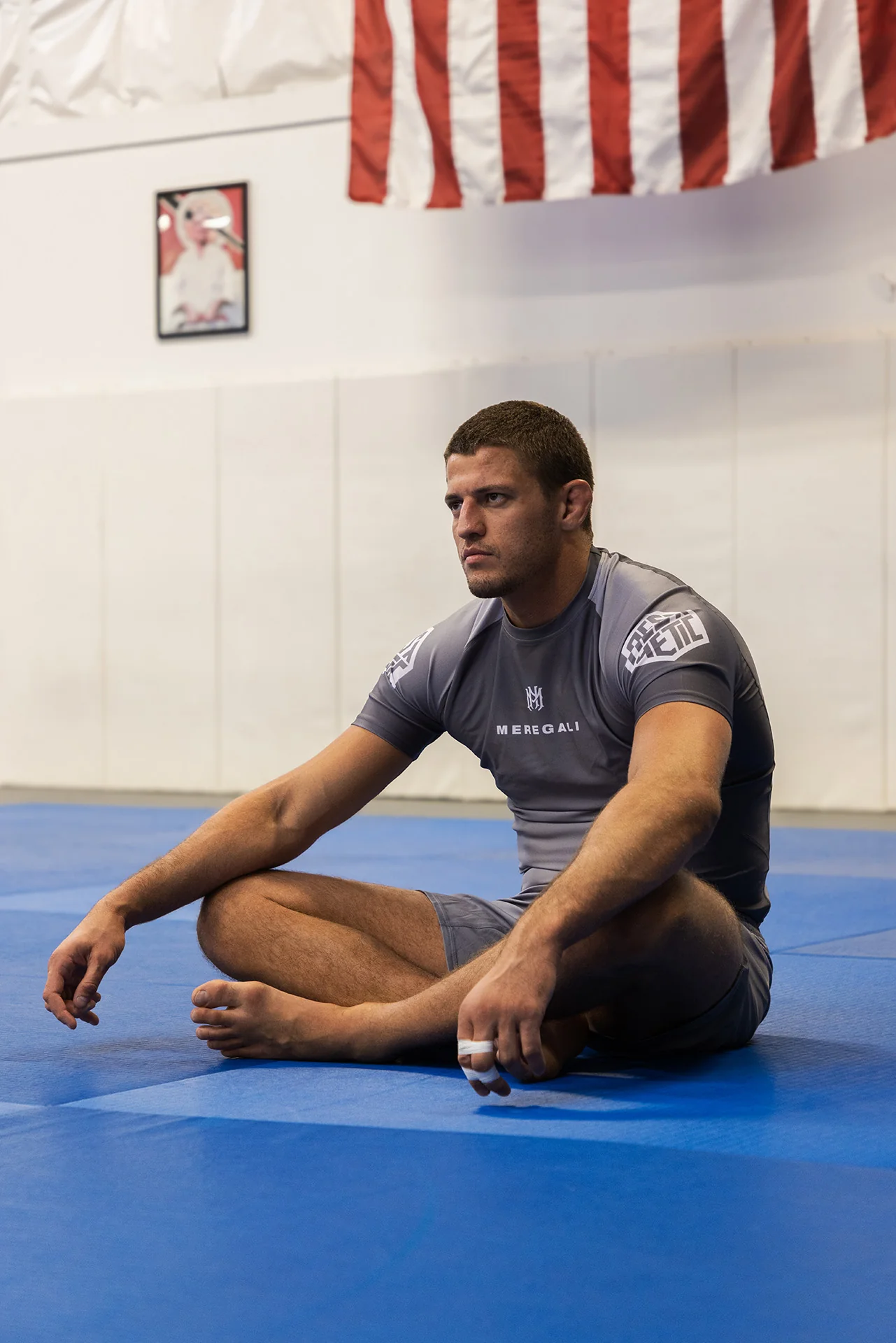 'Slate' Meregali 2-in-1 Grappling Shorts - Image 4