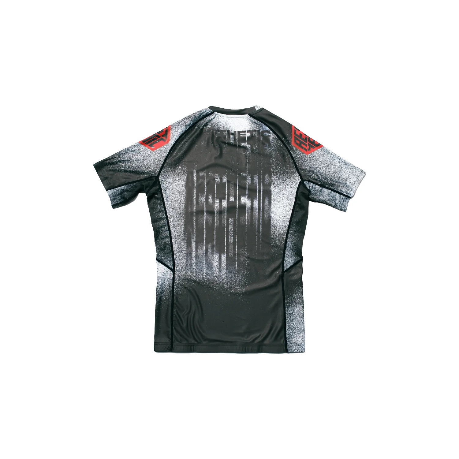 Static Short Sleeve Rashguard (Black) - Image 2