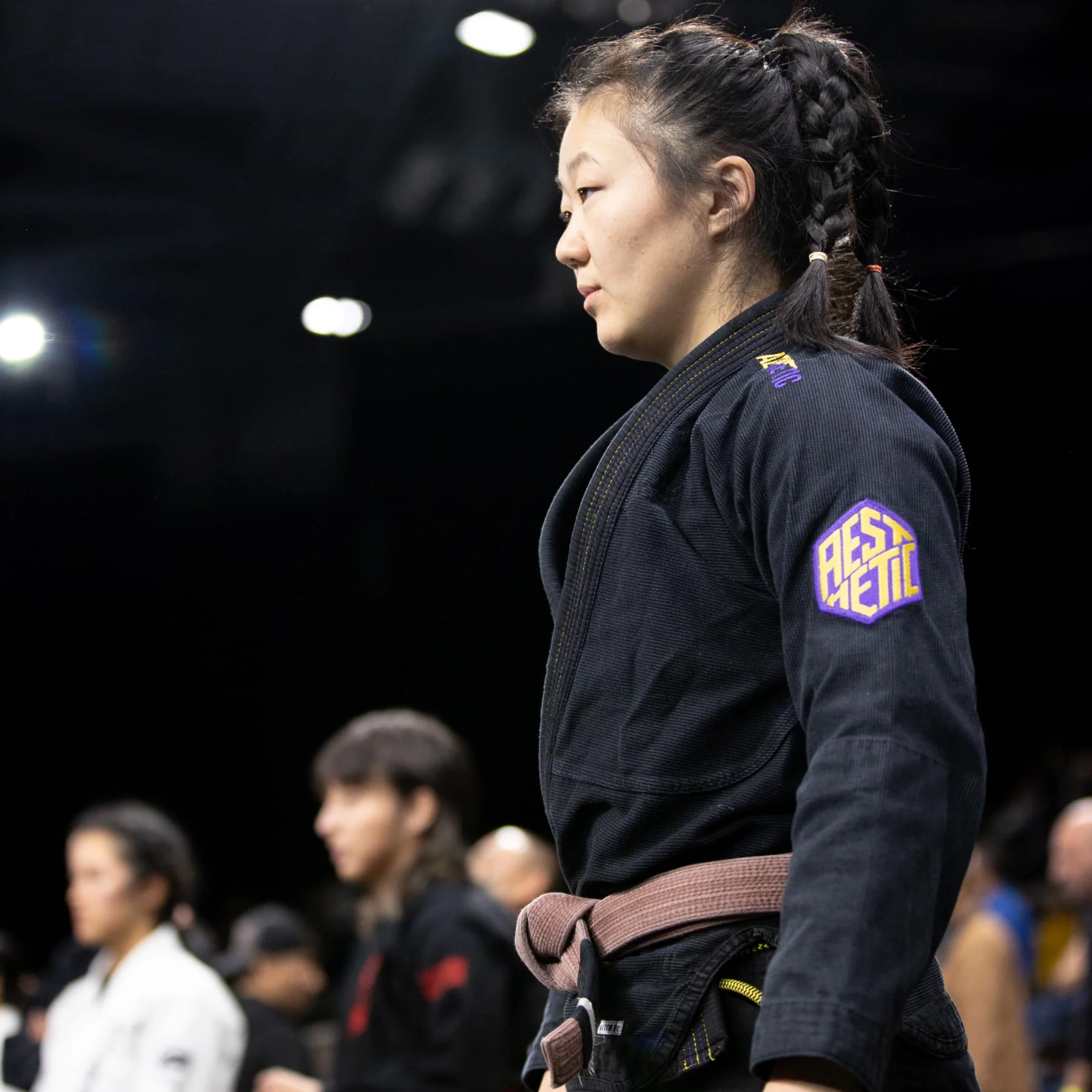 The Alpha+ Kimono (Black/Purple) - Image 4