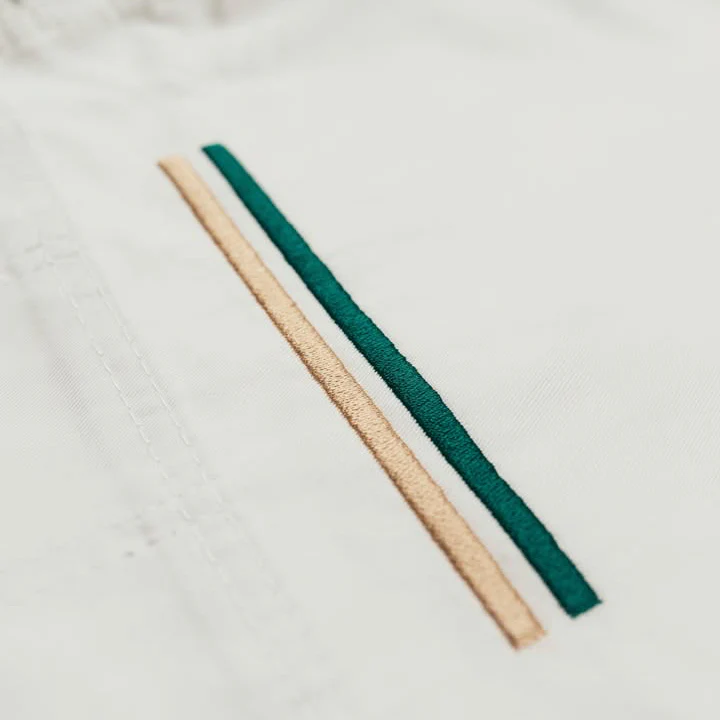 The Competitor Kimono (White/Pine Green) - Image 4