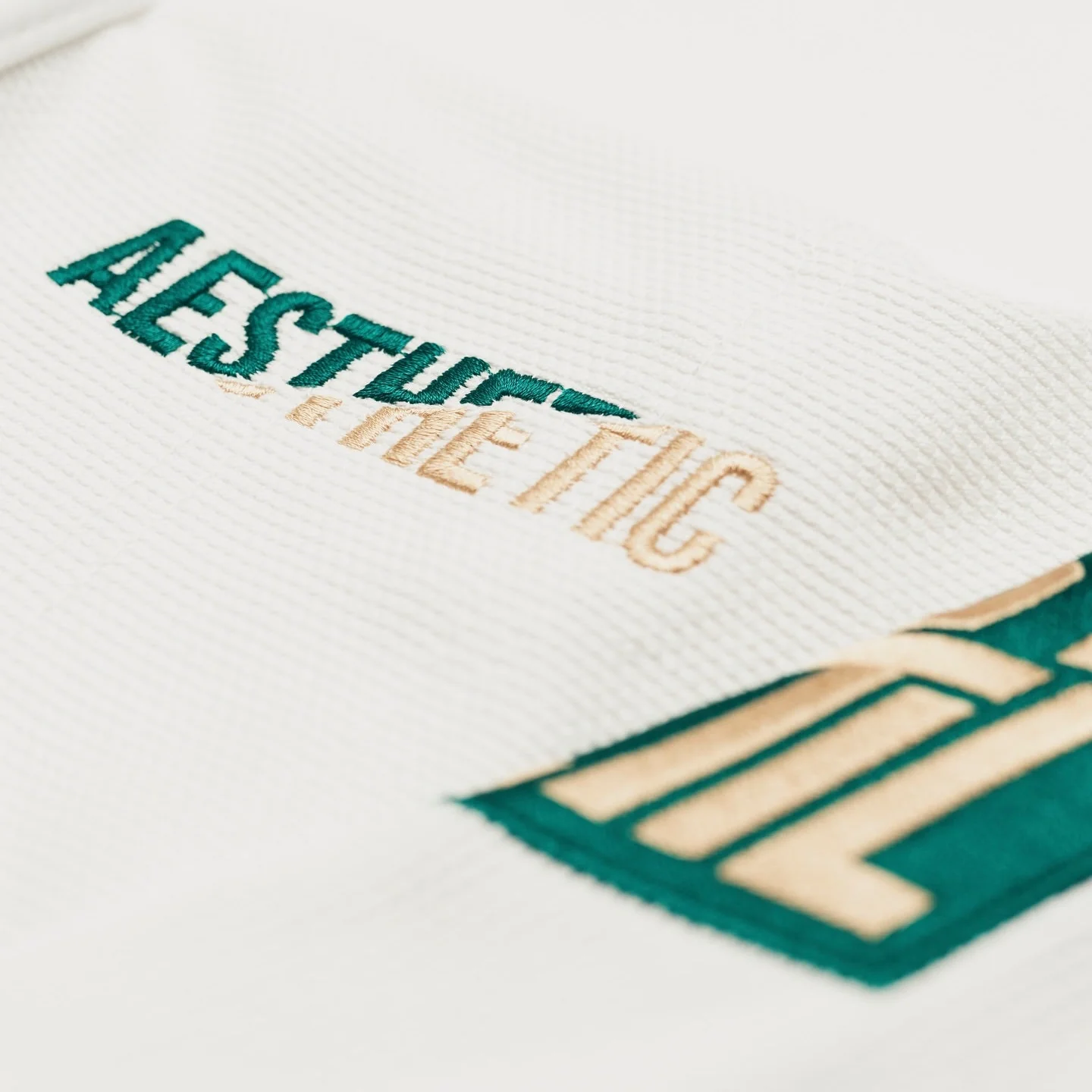 The Competitor Kimono (White/Pine Green) - Image 6