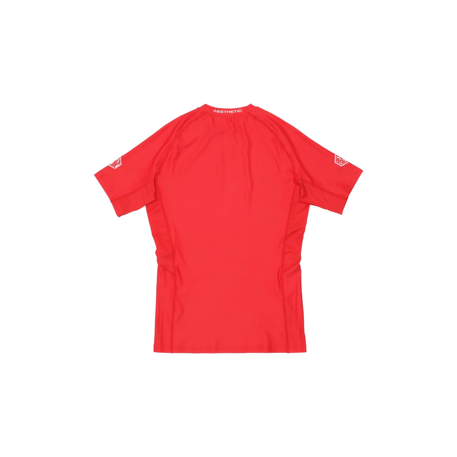 Uniform Short Sleeve Rashguard (Red) - Image 2