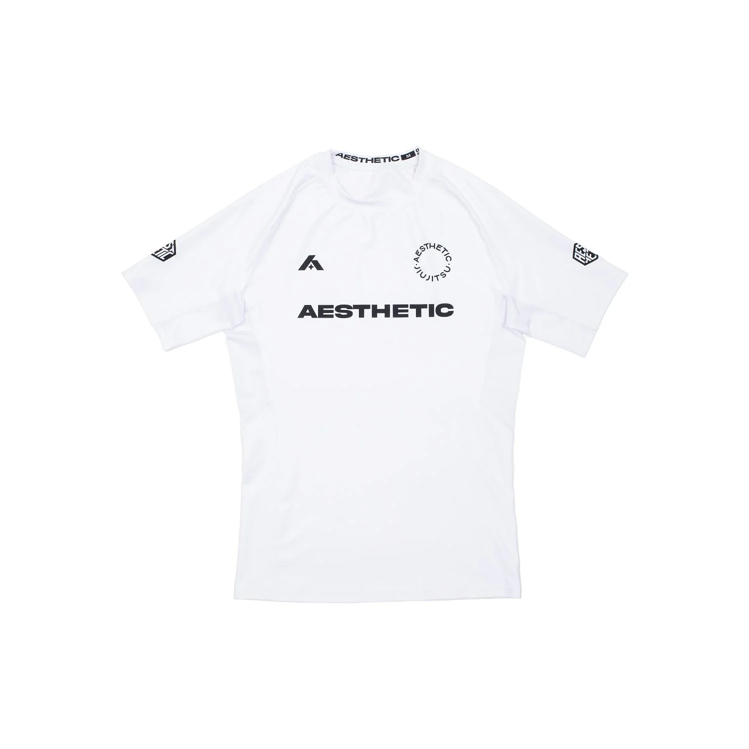 Uniform Short Sleeve Rashguard (White)